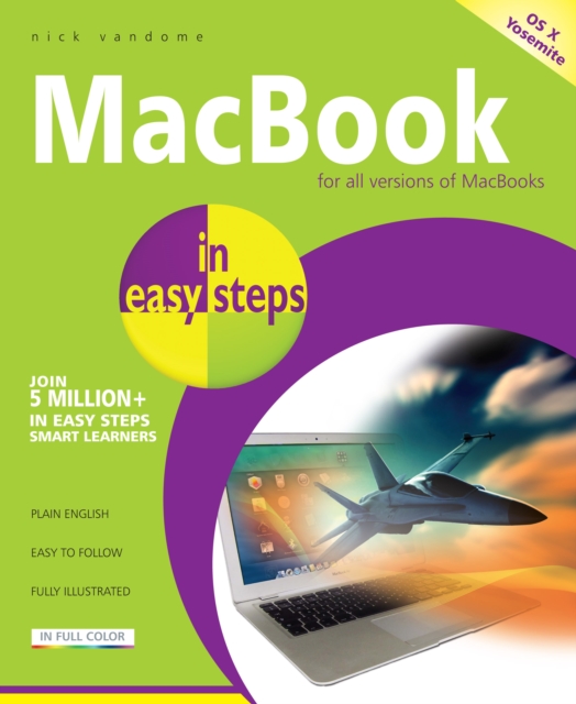 Book Cover for MacBook in easy steps, 4th edition by Nick Vandome