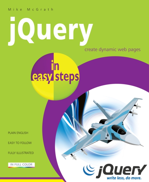 Book Cover for jQuery in easy steps by Mike McGrath