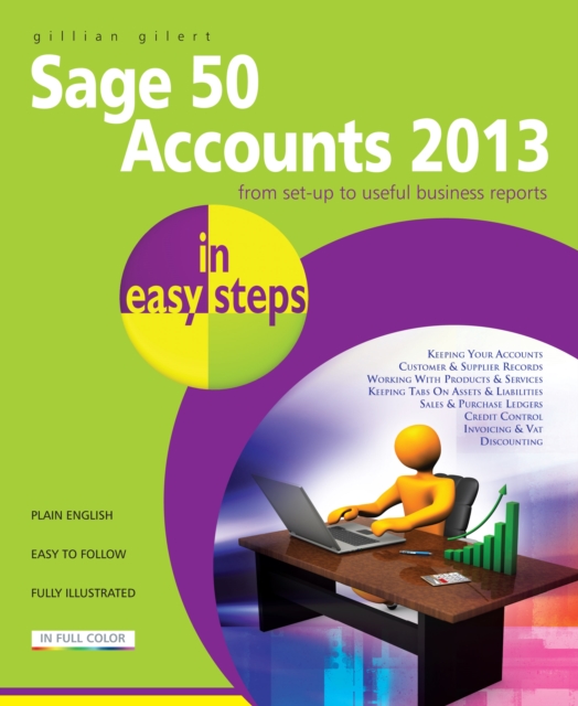 Book Cover for Sage 50 Accounts 2013 in easy steps by Gillian Gilert