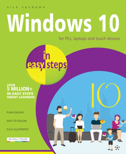 Book Cover for Windows 10 in easy steps by Nick Vandome