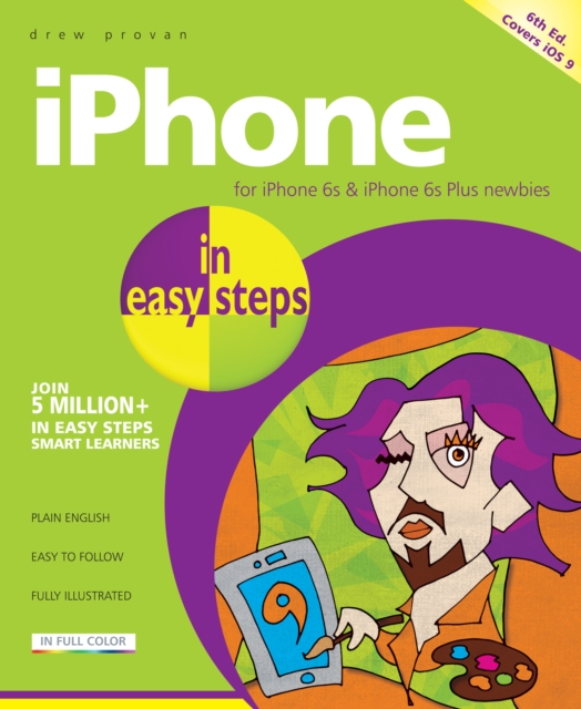 Book Cover for iPhone in easy steps, 6th edition by Provan, Drew