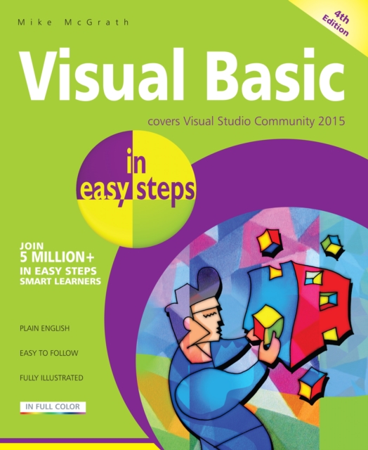 Book Cover for Visual Basic in easy steps, 4th edition by Mike McGrath
