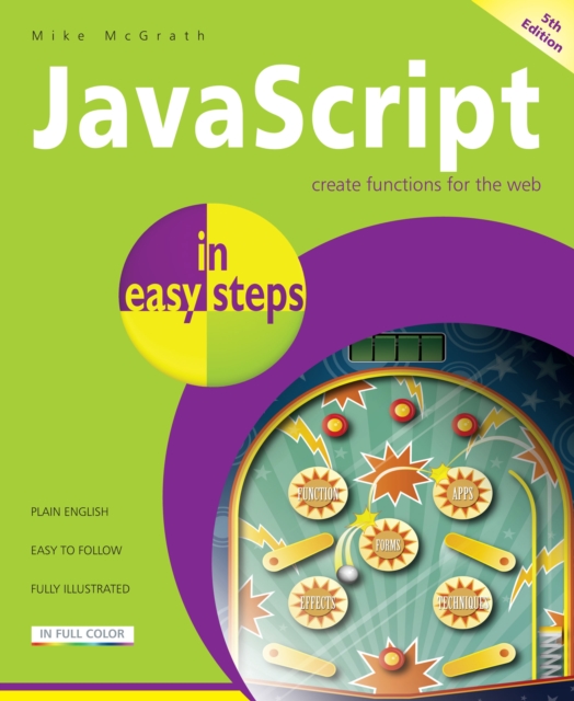 Book Cover for JavaScript in easy steps, 5th edition by McGrath, Mike