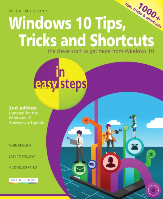 Book Cover for Windows 10 Tips, Tricks & Shortcuts in easy steps, 2nd Edition by McGrath, Mike