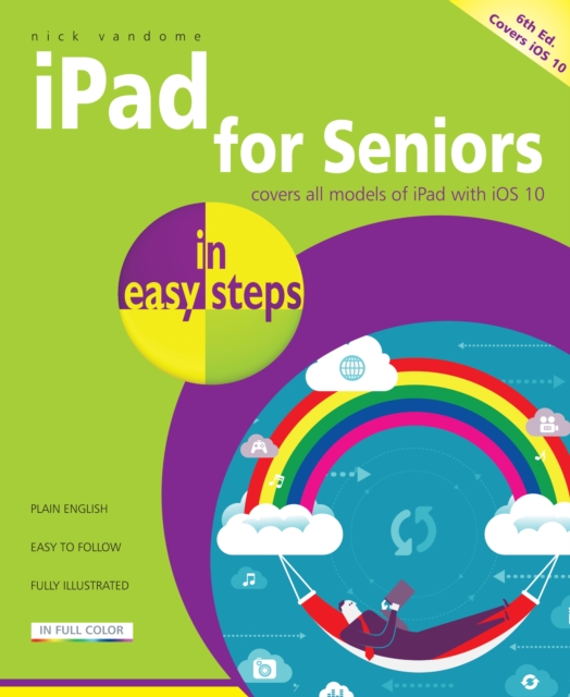 Book Cover for iPad for Seniors in easy steps, 6th edition by Nick Vandome