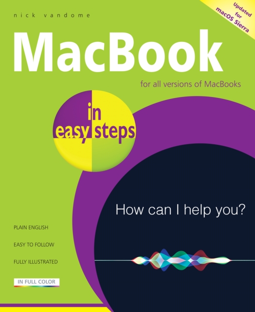 Book Cover for MacBook in easy steps, 5th Edition by Nick Vandome