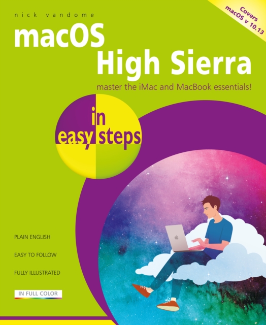 Book Cover for macOS High Sierra in easy steps by Nick Vandome