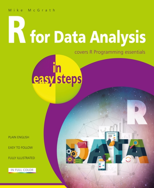 Book Cover for R for Data Analysis in easy steps by McGrath, Mike