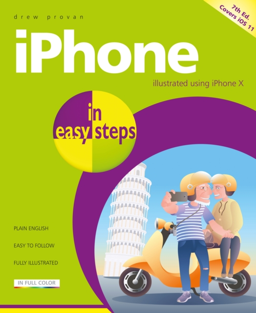 Book Cover for iPhone in easy steps by Drew Provan