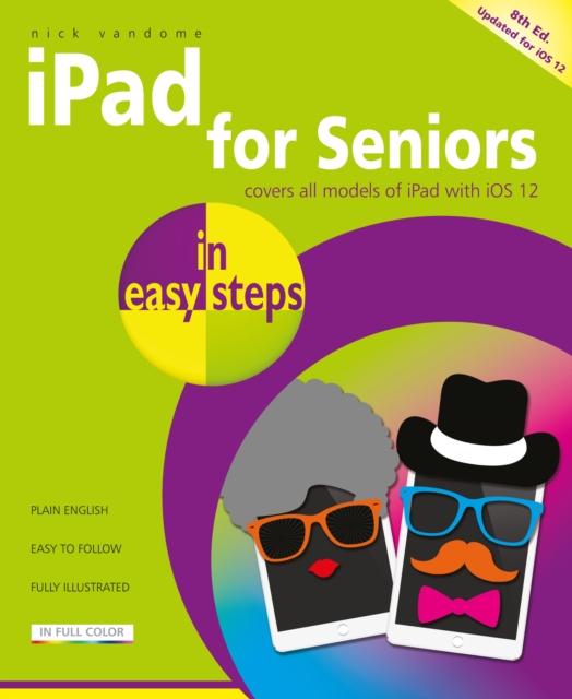 Book Cover for iPad for Seniors in easy steps, 8th edition by Nick Vandome