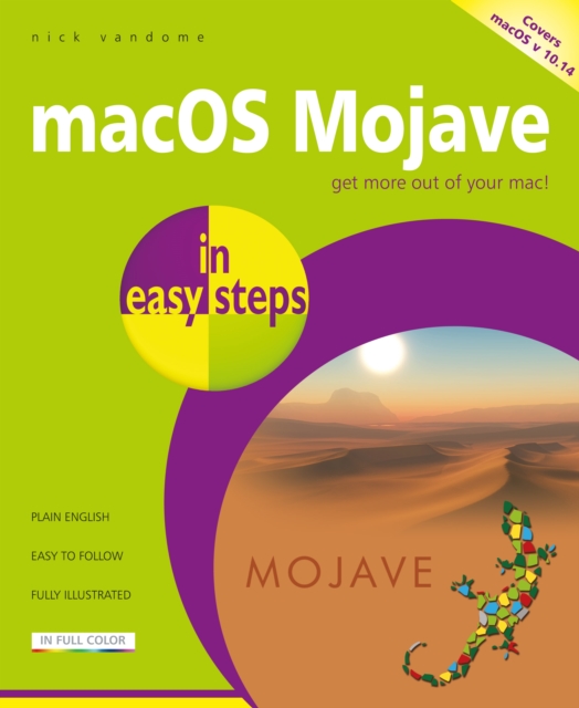 Book Cover for macOS Mojave in easy steps by Nick Vandome