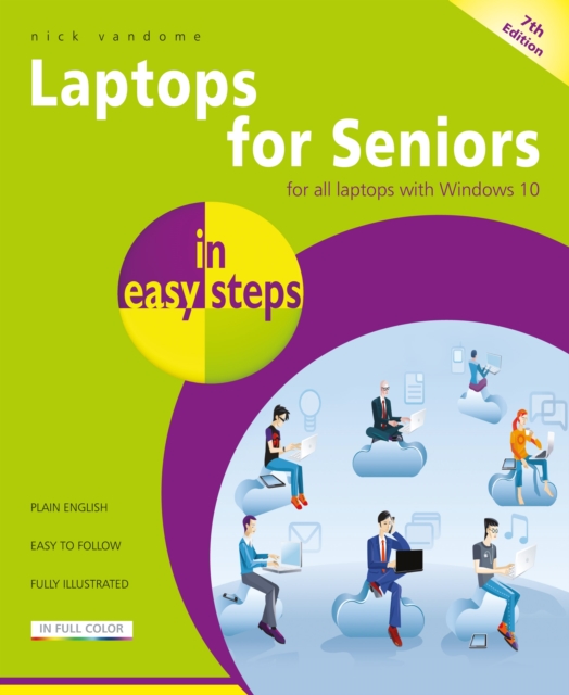 Book Cover for Laptops for Seniors in easy steps, 7th edition by Nick Vandome