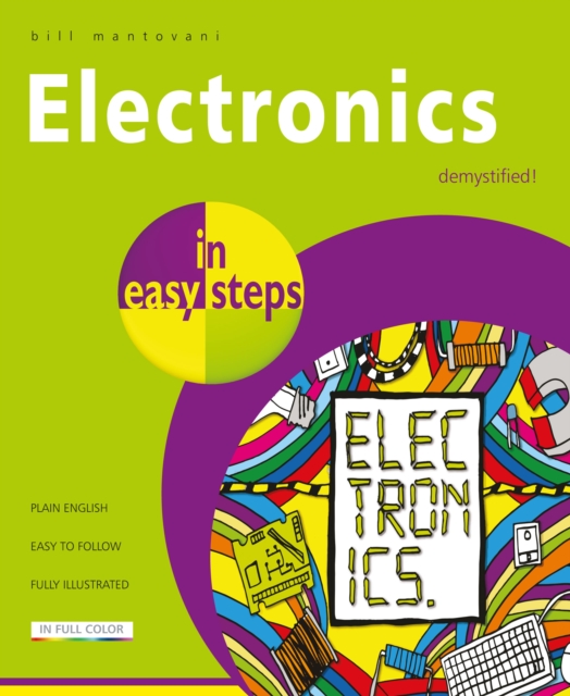 Book Cover for Electronics in easy steps by Bill Mantovani