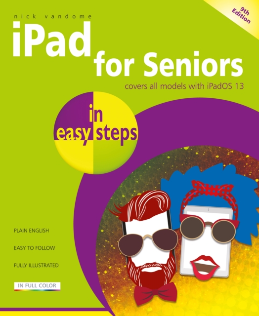 Book Cover for iPad for Seniors in easy steps, 9th edition by Nick Vandome