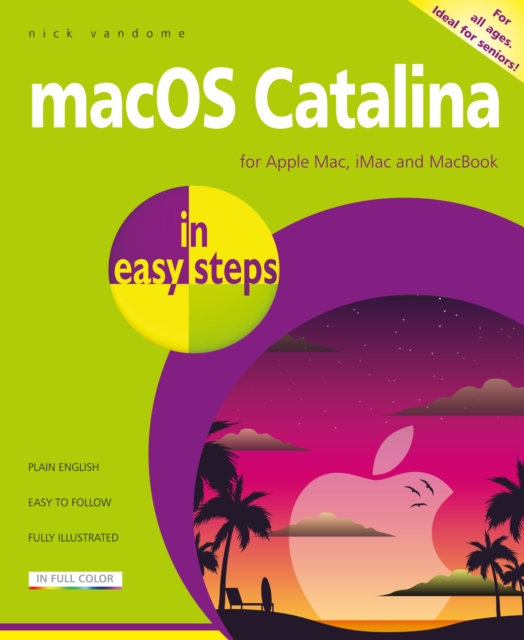 Book Cover for macOS Catalina in easy steps by Nick Vandome