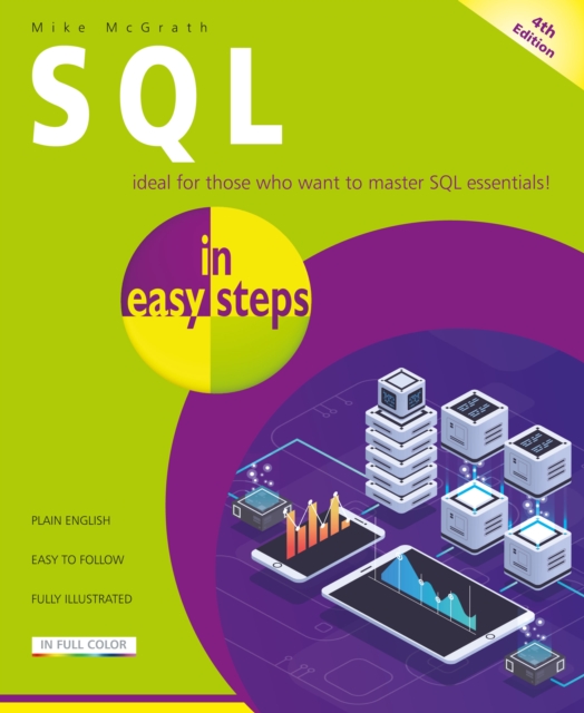 Book Cover for SQL in easy steps, 4th edition by McGrath, Mike