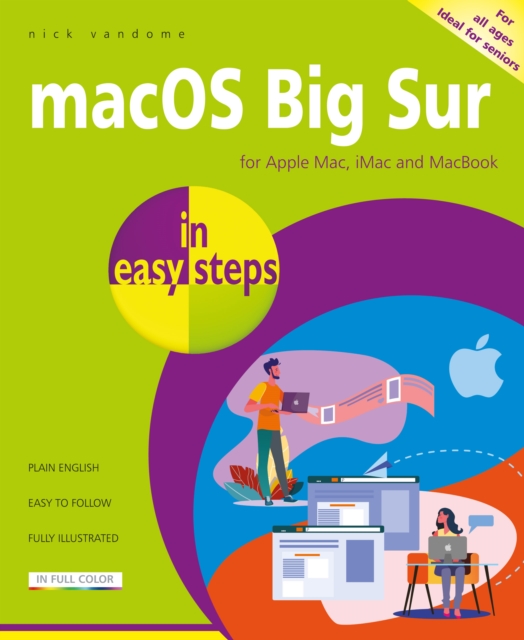 Book Cover for macOS Big Sur in easy steps by Nick Vandome