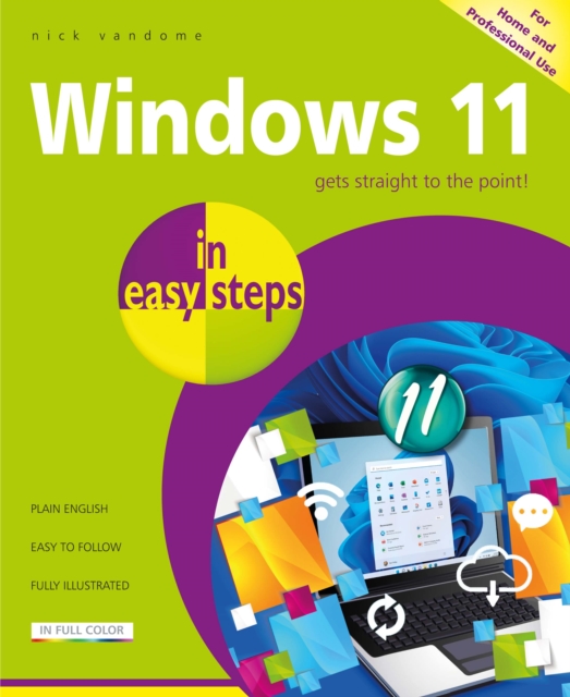 Book Cover for Windows 11 in easy steps by Nick Vandome