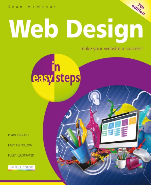 Book Cover for Web Design in easy steps, 7th edition by Sean McManus