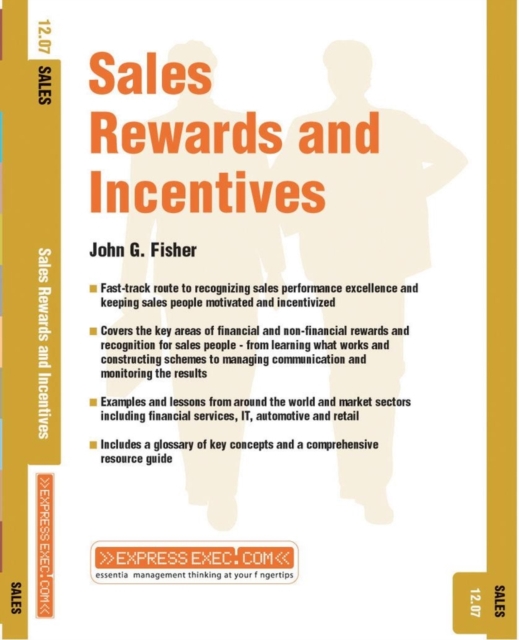 Book Cover for Sales Rewards and Incentives by John G. Fisher