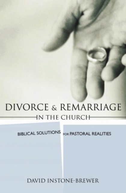 Book Cover for Divorce and Remarriage in the Church by David Instone-Brewer