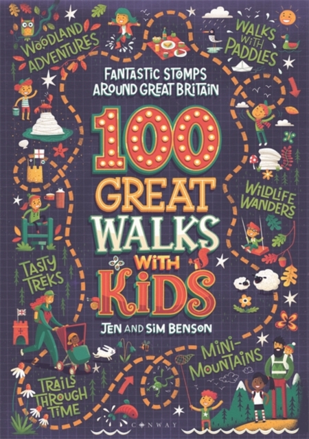 Book Cover for 100 Great Walks with Kids by Benson Jen Benson, Benson Sim Benson