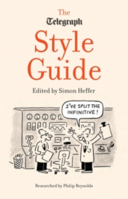 Book Cover for Daily Telegraph Style Guide by Simon Heffer