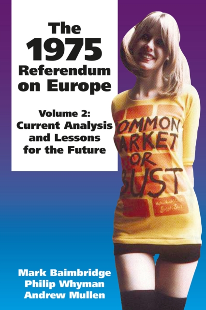 Book Cover for 1975 Referendum on Europe - Volume 2 by Mark Baimbridge