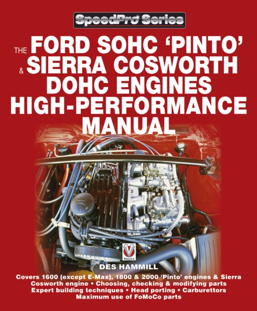 Book Cover for Ford SOHC Pinto & Sierra Cosworth DOHC Engines high-peformance manual by Des Hammill