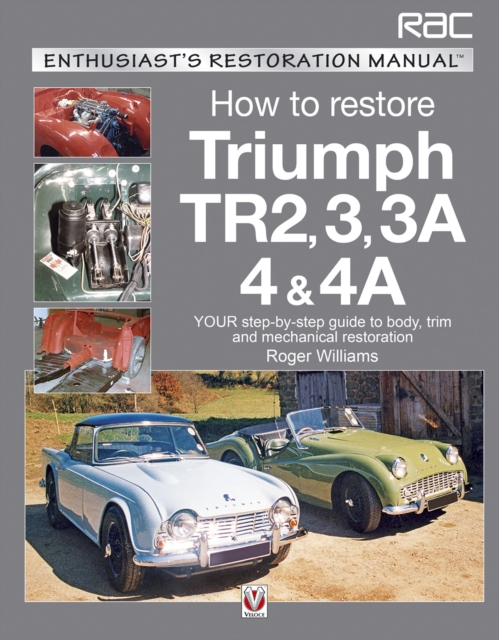 Book Cover for Triumph TR2, 3, 3A, 4 & 4A - Enthusiast's Restoration Manual by Roger Williams