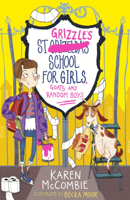 Book Cover for St Grizzle's School for Girls, Goats and Random Boys by Karen McCombie