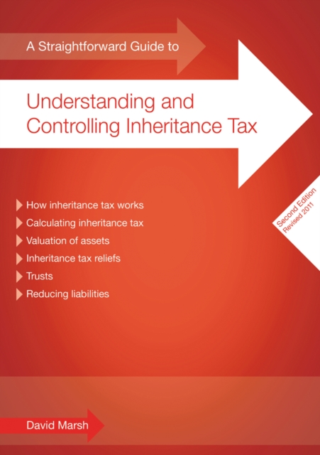 Book Cover for Straightforward Guide To Understanding And Controlling Inheritance Tax by David Marsh