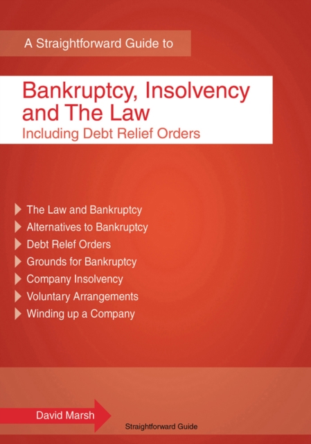 Book Cover for Straightforward Guide To Bankruptcy, Insolvency And The Law by David Marsh