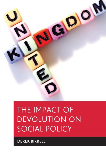 Book Cover for impact of devolution on social policy by Derek Birrell