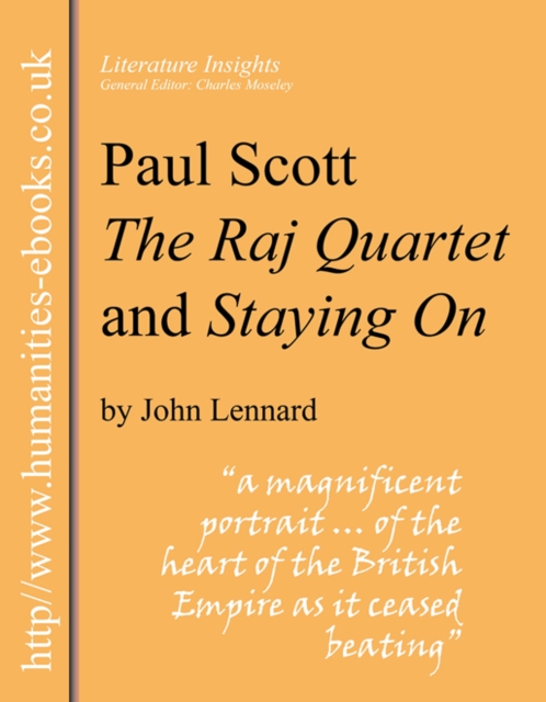 Book Cover for Paul Scott by Lennard, John