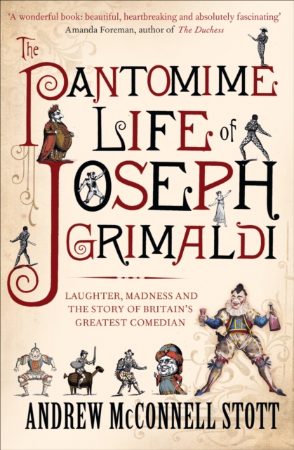 Book Cover for Pantomime Life of Joseph Grimaldi by Andrew McConnell Stott