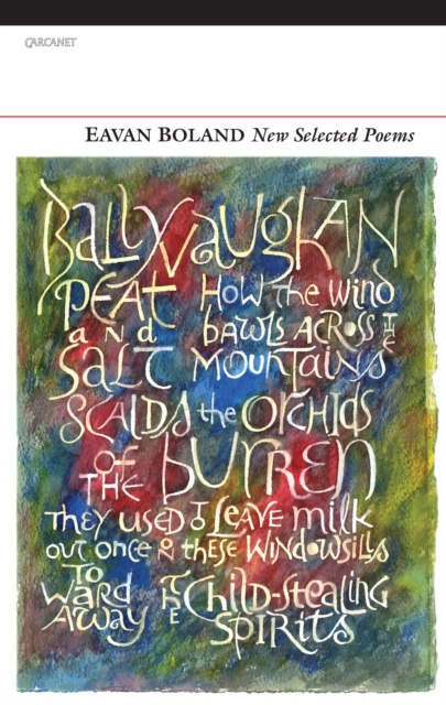 Book Cover for New Selected Poems by Eavan Boland