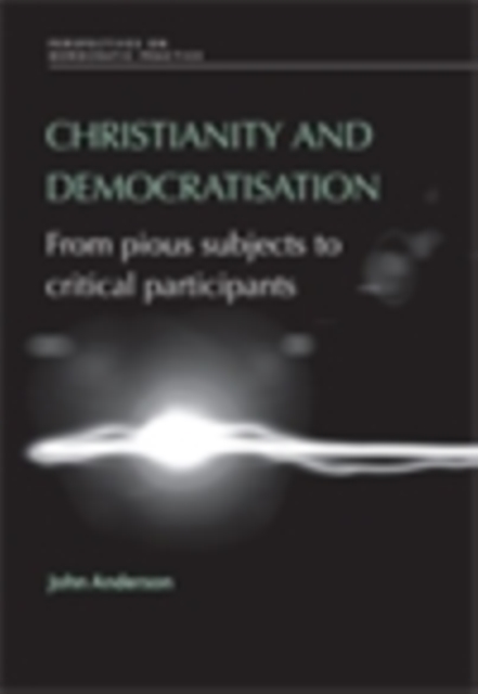 Book Cover for Christianity and democratisation by John Anderson