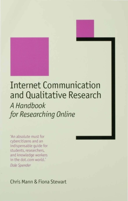 Book Cover for Internet Communication and Qualitative Research by Chris Mann, Fiona Stewart