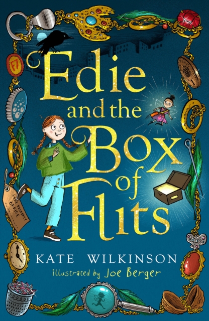 Book Cover for Edie and the Box of Flits (Edie and the Flits 1) by Kate Wilkinson