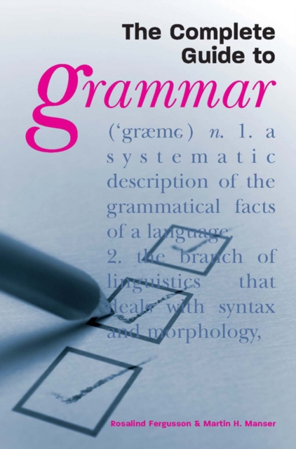 Book Cover for Complete Guide to Grammar by Rosalind Fergusson