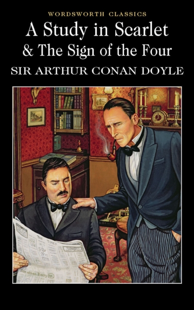 Book Cover for Study in Scarlet & The Sign of the Four by Arthur Conan Doyle