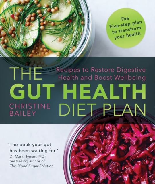 Book Cover for Gut Health Diet Plan by Christine Bailey