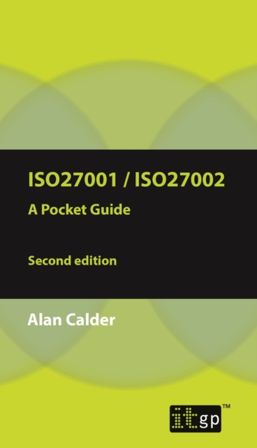 Book Cover for ISO27001/ISO27002:2013 by Alan Calder