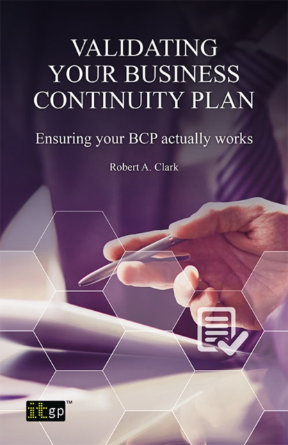 Book Cover for Validating Your Business Continuity Plan by Robert Clark