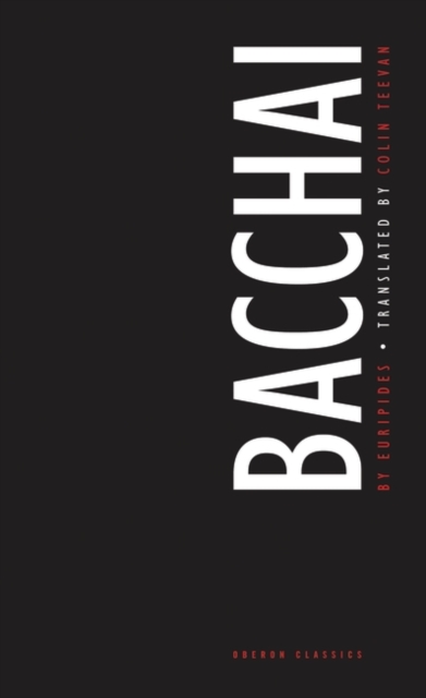 Book Cover for Bacchai by Euripides, Euripides