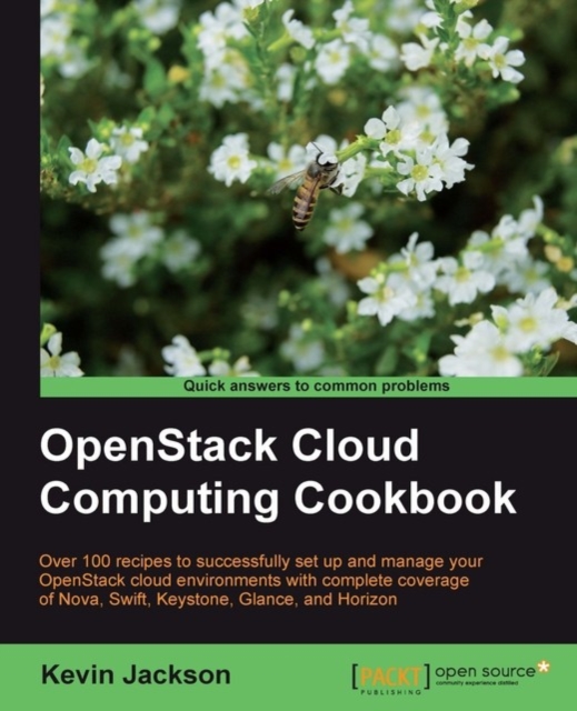 Book Cover for OpenStack Cloud Computing Cookbook by Kevin Jackson