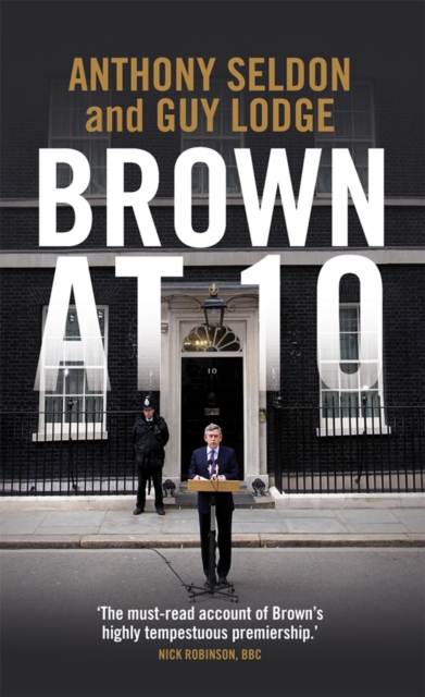 Book Cover for Brown at 10 by Anthony Seldon