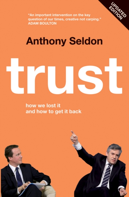 Book Cover for Trust by Anthony Seldon