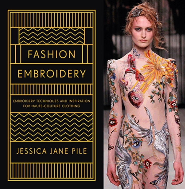 Book Cover for Fashion Embroidery by Jessica Pile